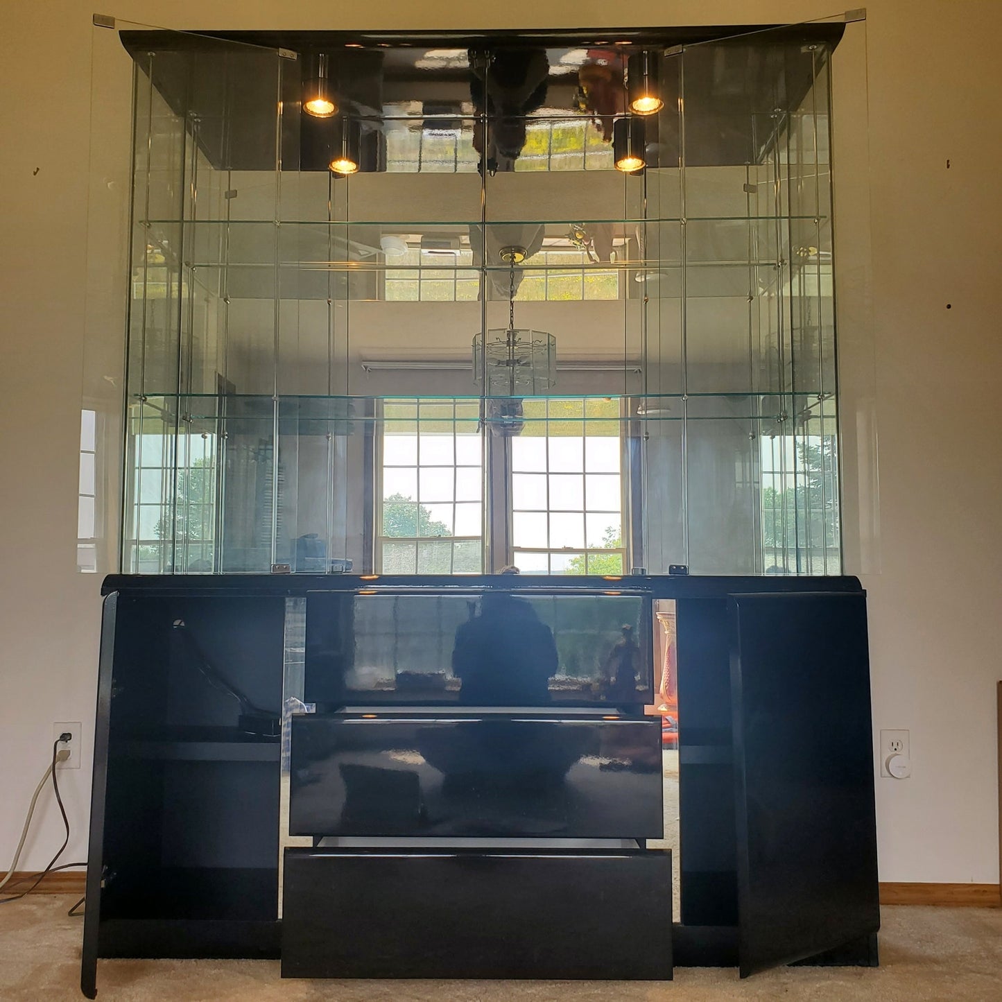 This China Cabinet is So Big, It Can Hold All Your Dreams (and Your Dishes)