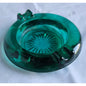 Emerald Green Glass Ashtray - Smokin' Hot!