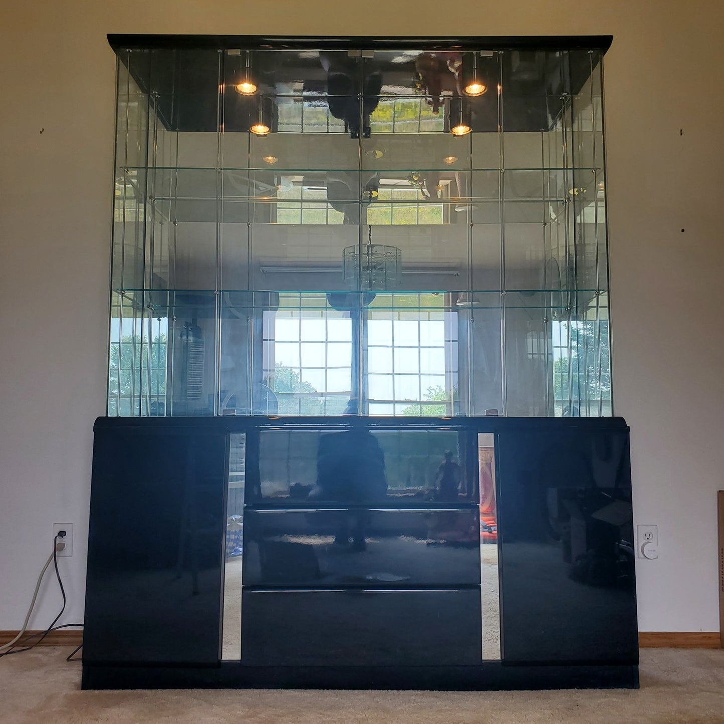 This China Cabinet is So Big, It Can Hold All Your Dreams (and Your Dishes)