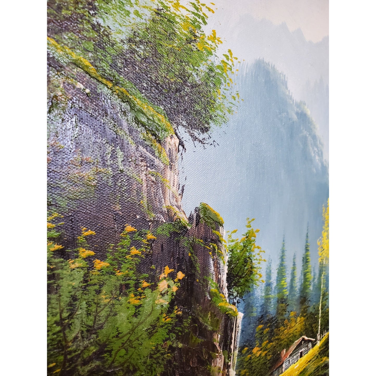 Hand-Painted Landscape - Way Better Than Your Kid's Finger Painting