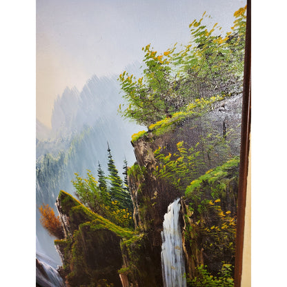 Hand-Painted Landscape - Way Better Than Your Kid's Finger Painting