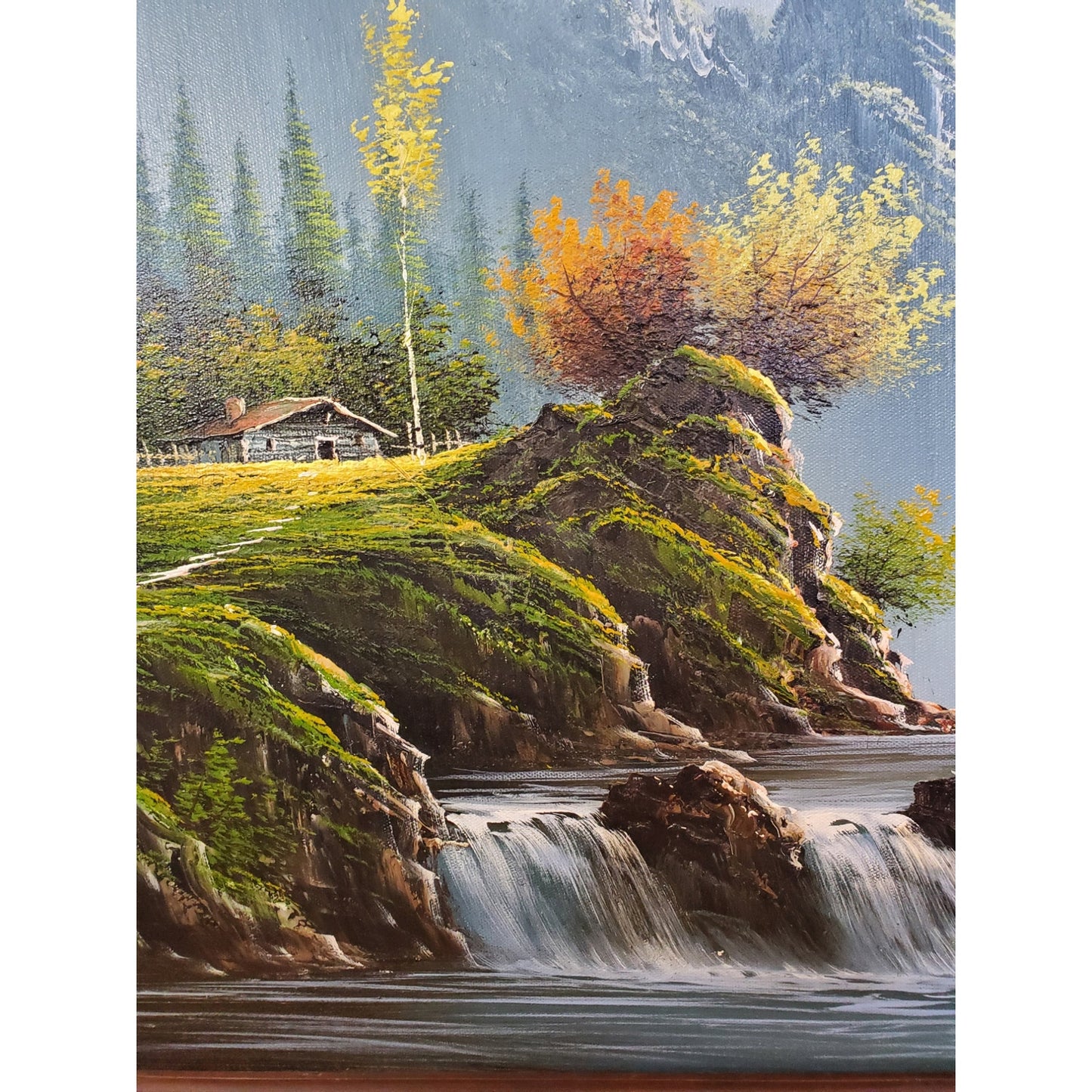 Hand-Painted Landscape - Way Better Than Your Kid's Finger Painting